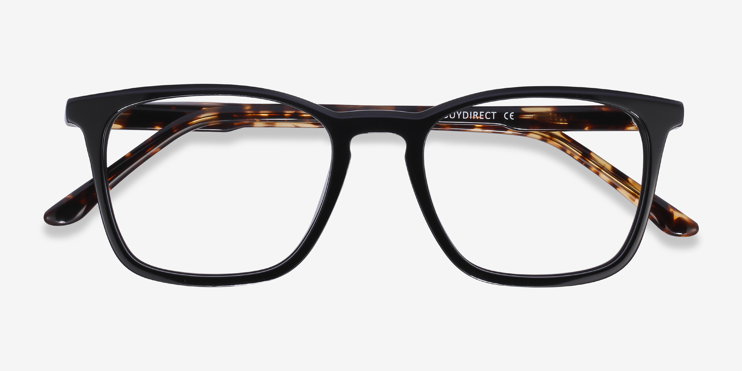 Phoenix Rectangle Black Tortoise Full Rim Eyeglasses | Eyebuydirect