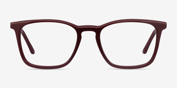 Phoenix Burgundy Acétate Montures de lunettes de vue