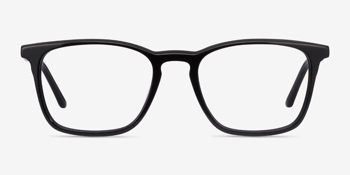 Phoenix Black Acetate Eyeglass Frames from EyeBuyDirect