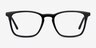Phoenix Black AcetateEyeglass Frames from EyeBuyDirect, Front View