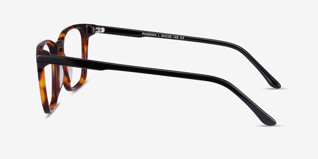 Phoenix Tortoise AcetateEyeglass Frames from EyeBuyDirect, Side View