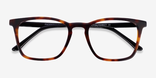 Phoenix Tortoise AcetateEyeglass Frames from EyeBuyDirect, Closed View