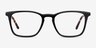 Phoenix Black Tortoise AcetateEyeglass Frames from EyeBuyDirect, Front View