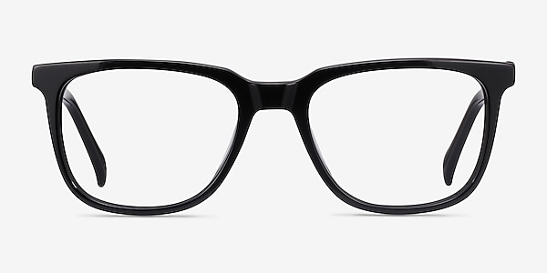 Girona Noir Acétate Montures de lunettes de vue