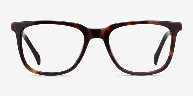 Girona Écailles AcétateMontures de lunettes de vue d'EyeBuyDirect, Vue de Face