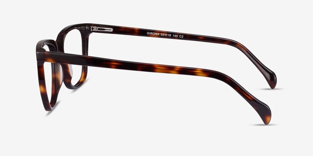 Girona Écailles AcétateMontures de lunettes de vue d'EyeBuyDirect, Vue de Côté