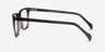 Girona Gray AcetateEyeglass Frames from EyeBuyDirect, Side View
