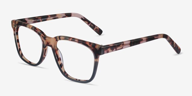 Jamie Tortoise AcetateEyeglass Frames from EyeBuyDirect, Angle View