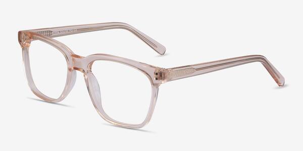 Clear Brown Jamie -  Acetate Eyeglasses