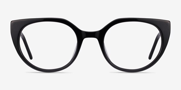 Rhyme Black Acetate Eyeglass Frames