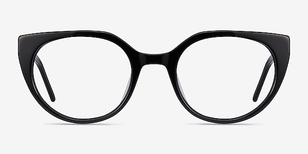 Rhyme Black Acetate Eyeglass Frames