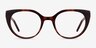 Rhyme Tortoise AcetateEyeglass Frames from EyeBuyDirect, Front View