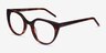 Rhyme Tortoise AcetateEyeglass Frames from EyeBuyDirect, Angle View