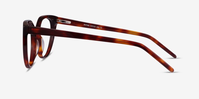 Rhyme Tortoise AcetateEyeglass Frames from EyeBuyDirect, Side View