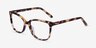 North Tortoise AcetateEyeglass Frames from EyeBuyDirect, Angle View