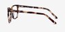 North Tortoise AcetateEyeglass Frames from EyeBuyDirect, Side View