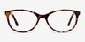 Depth Brown Floral AcetateEyeglass Frames from EyeBuyDirect, Front View