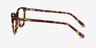 Depth Brown Floral AcetateEyeglass Frames from EyeBuyDirect, Side View