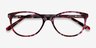Depth Fleuries AcétateMontures de lunettes de vue d'EyeBuyDirect, Vue Rapprochée