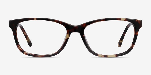 Ayla Écailles AcétateMontures de lunettes de vue d'EyeBuyDirect, Vue de Face