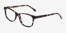 Ayla Écailles AcétateMontures de lunettes de vue d'EyeBuyDirect, Vue d'Angle