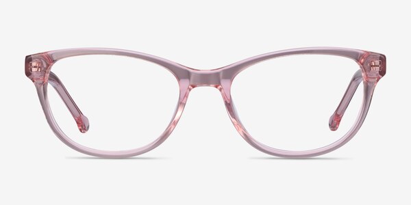 Thinker Clear Pink Acétate Montures de lunettes de vue