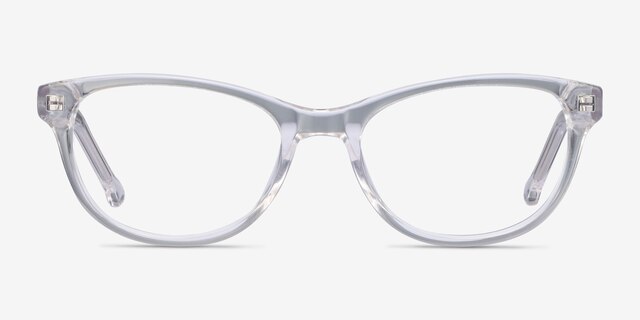 Thinker Clear AcetateEyeglass Frames from EyeBuyDirect, Front View
