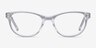 Thinker Clear AcetateEyeglass Frames from EyeBuyDirect, Front View