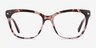 Petal Pink Tortoise AcetateEyeglass Frames from EyeBuyDirect, Front View