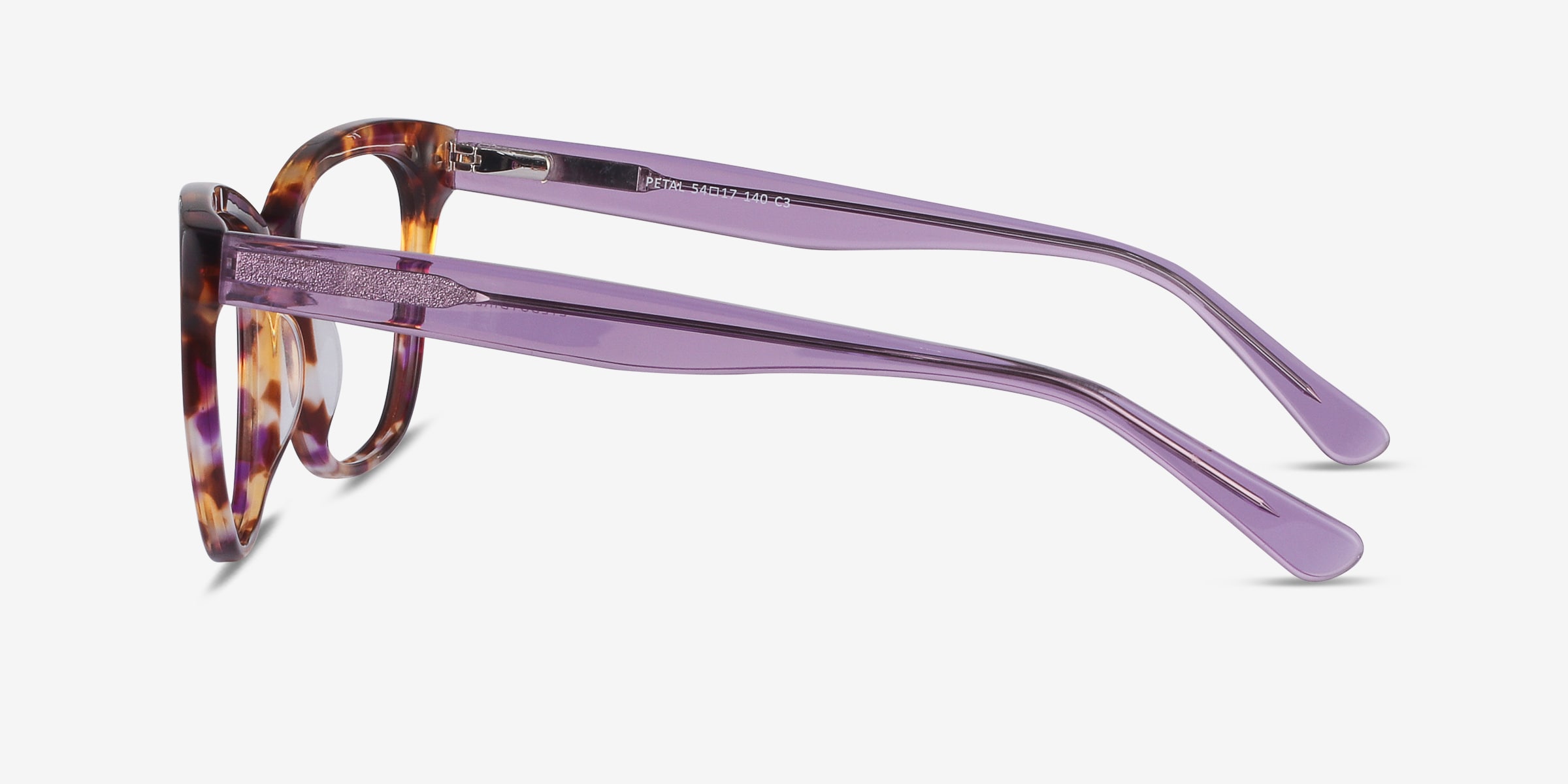 Purple tortoise hot sale shell glasses