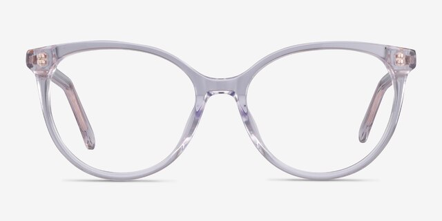 Nala Clear AcetateEyeglass Frames from EyeBuyDirect, Front View