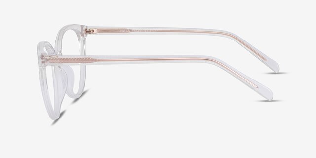 Nala Clear AcetateEyeglass Frames from EyeBuyDirect, Side View