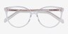 Nala Clear AcetateEyeglass Frames from EyeBuyDirect, Closed View