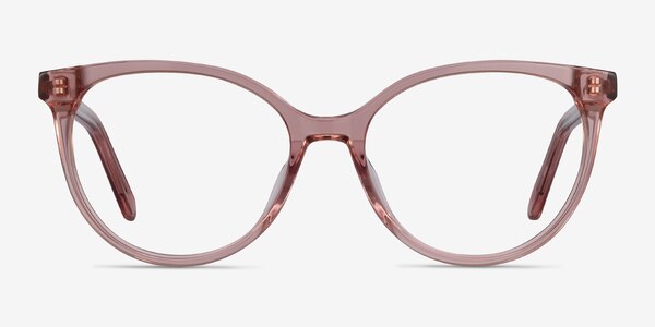 Nala Clear Purple Acetate Eyeglass Frames