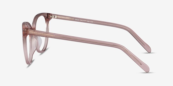 Nala Clear Purple Acetate Eyeglass Frames from EyeBuyDirect