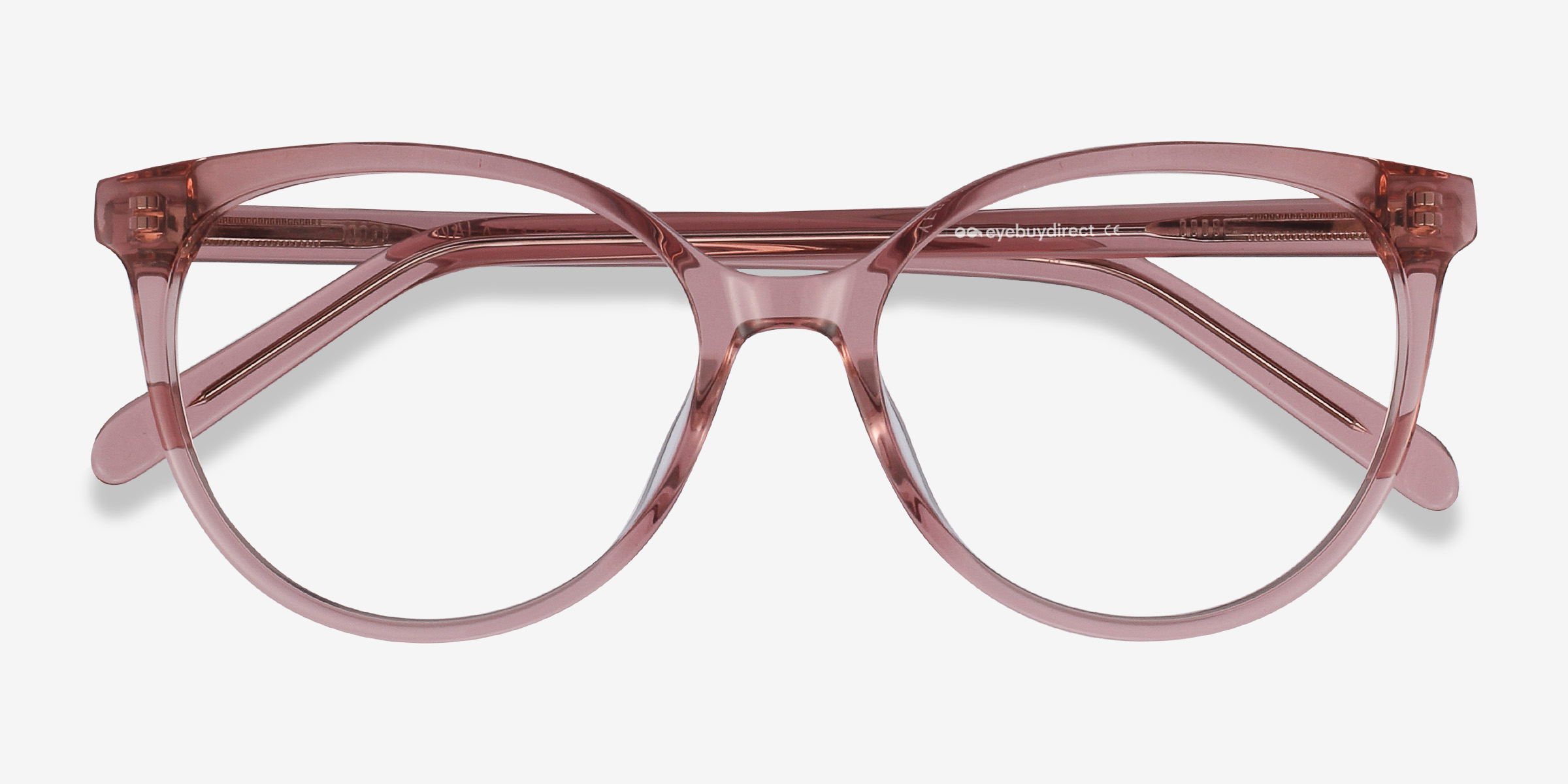 Nala Cat Eye Clear Purple Glasses for Women Eyebuydirect Canada