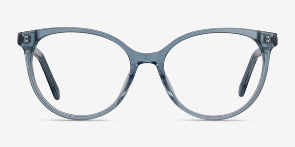 Nala Clear Blue Acetate Eyeglass Frames