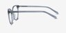 Nala Clear Blue AcetateEyeglass Frames from EyeBuyDirect, Side View