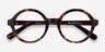 Groove Tortoise AcetateEyeglass Frames from EyeBuyDirect, Closed View