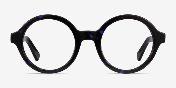 Groove Blue Tortoise Acétate Montures de lunettes de vue