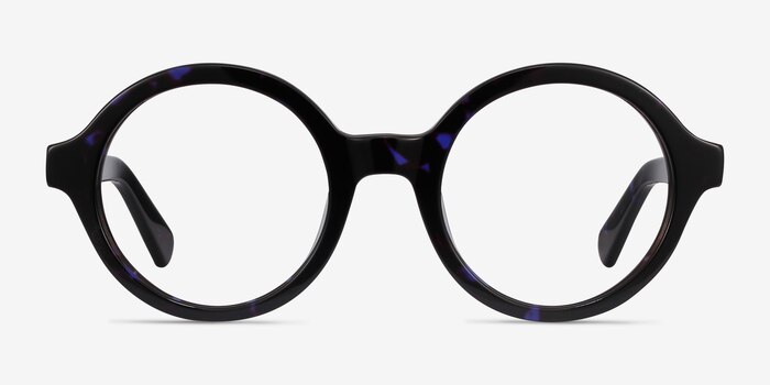 Groove Blue Tortoise Acétate Montures de lunettes de vue d'EyeBuyDirect