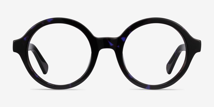 Groove Blue Tortoise Acetate Eyeglass Frames from EyeBuyDirect