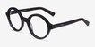 Groove Blue AcetateEyeglass Frames from EyeBuyDirect, Angle View
