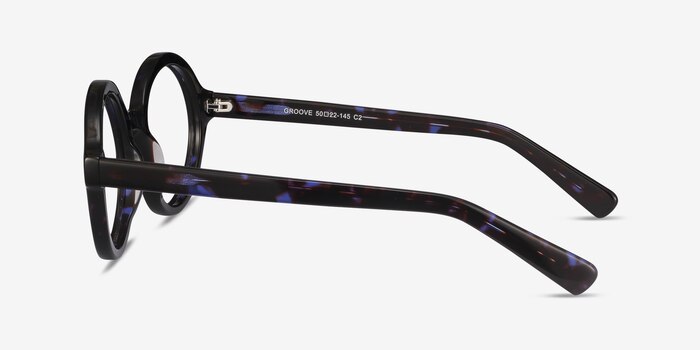 Groove Blue Tortoise Acétate Montures de lunettes de vue d'EyeBuyDirect