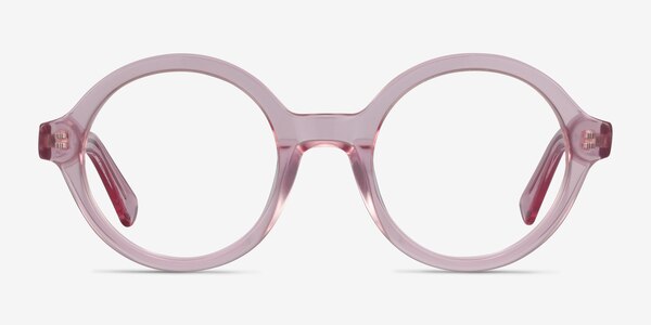 Groove Pink Acetate Eyeglass Frames
