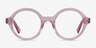 Groove Pink AcetateEyeglass Frames from EyeBuyDirect, Front View
