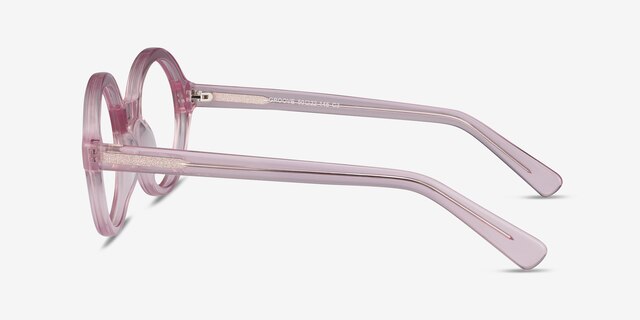 Groove Pink AcetateEyeglass Frames from EyeBuyDirect, Side View