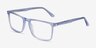 Arise Blue AcetateEyeglass Frames from EyeBuyDirect, Angle View