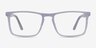 Arise Purple Striped AcetateEyeglass Frames from EyeBuyDirect, Front View