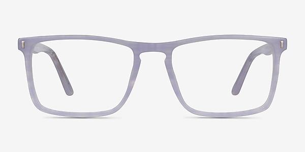 Arise Purple Striped Acetate Eyeglass Frames